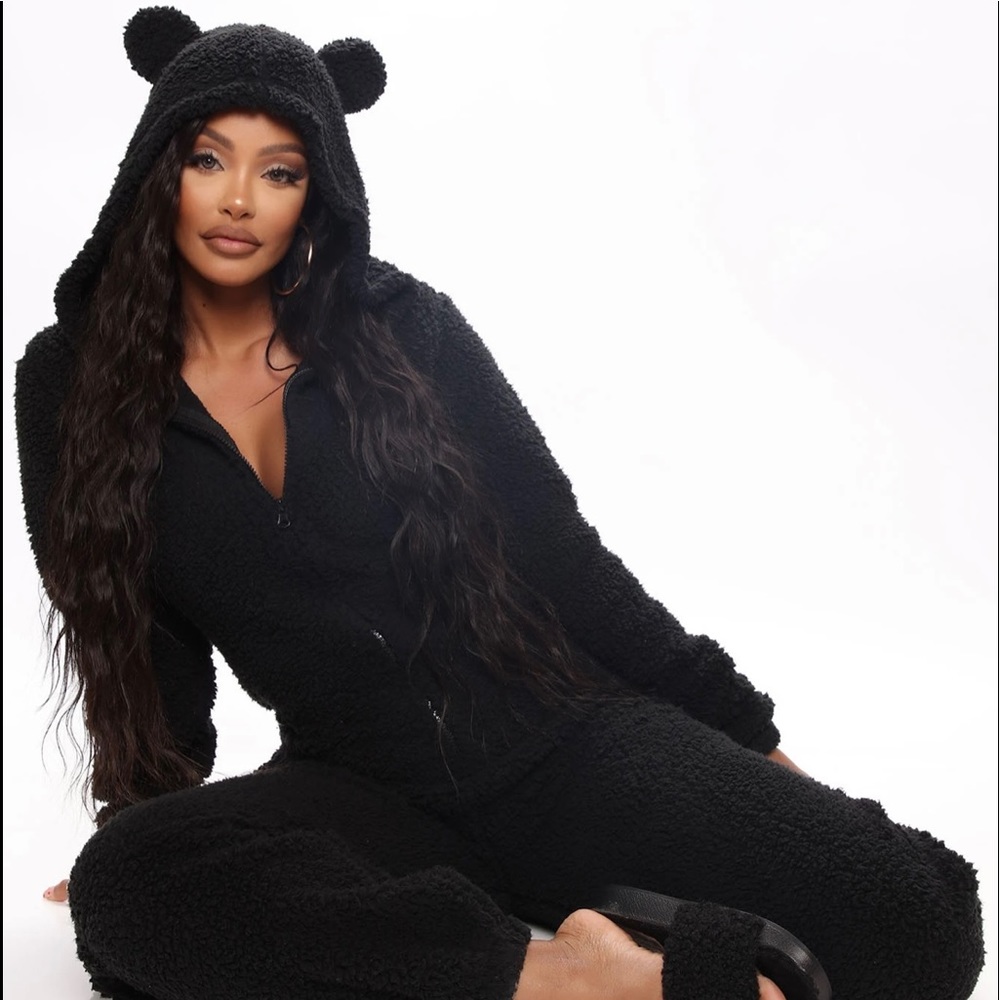 FASHION NOVA BEAR JUMPSUIT ONESIE